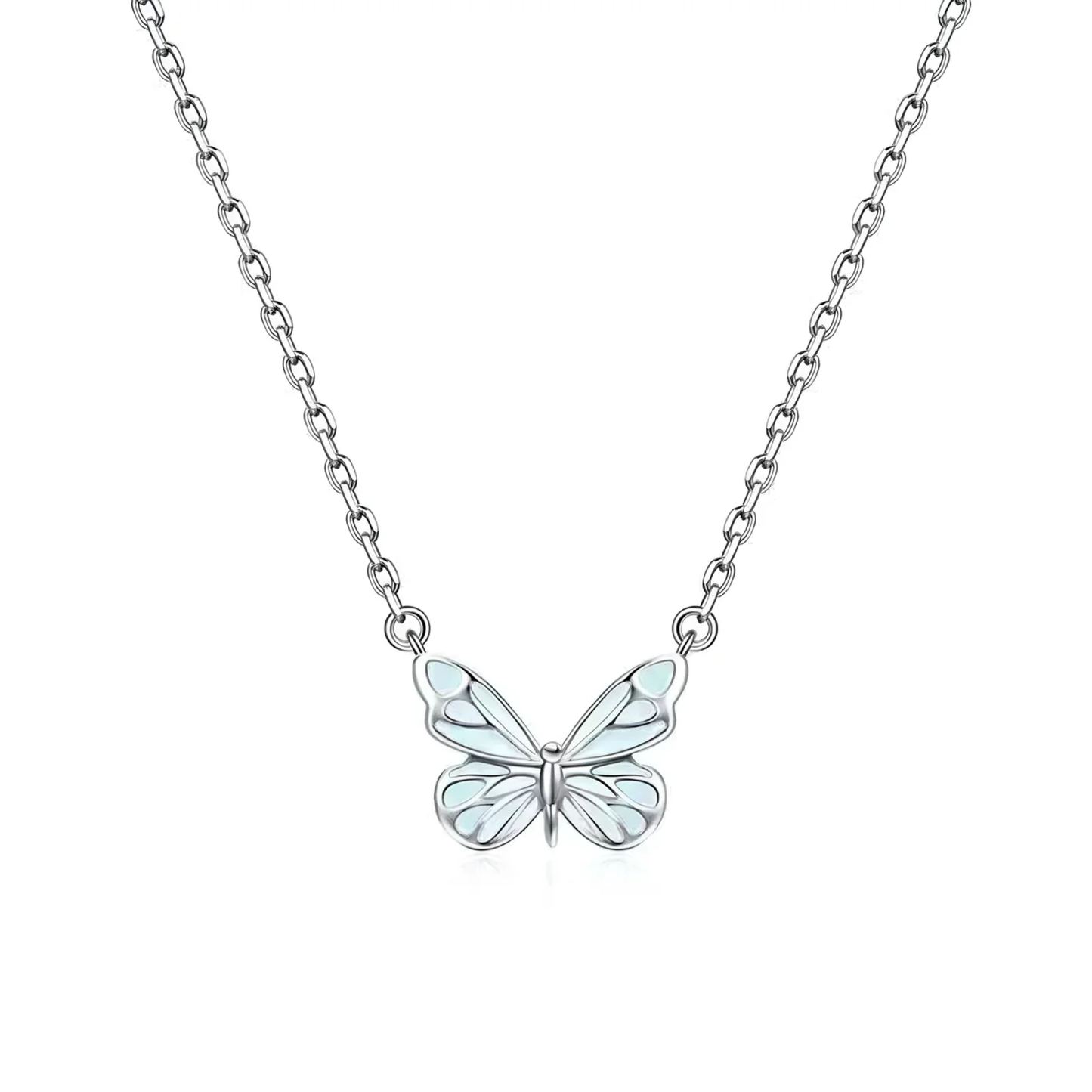 Illuminated Butterfly Chain (925 SILVER)