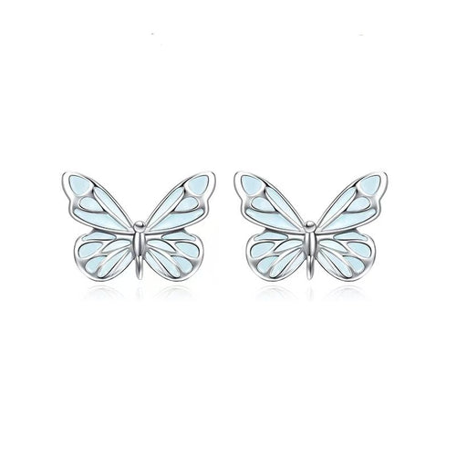 Illuminated Butterfly Earrings (925 SILVER)