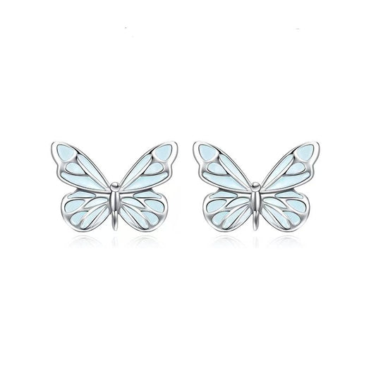 Illuminated Butterfly Earrings (925 SILVER)