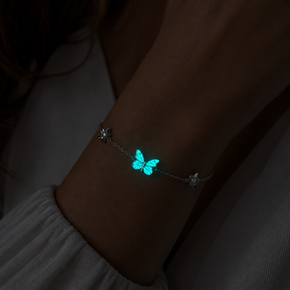Illuminated Butterfly Bracelet (925 SILVER)