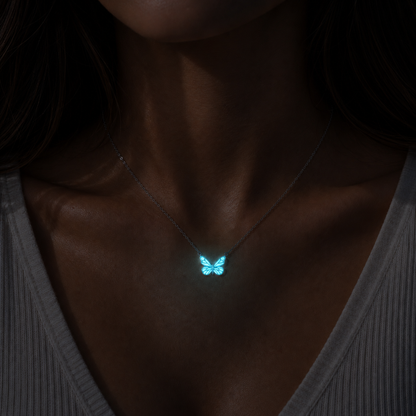Illuminated Butterfly Chain (925 SILVER)